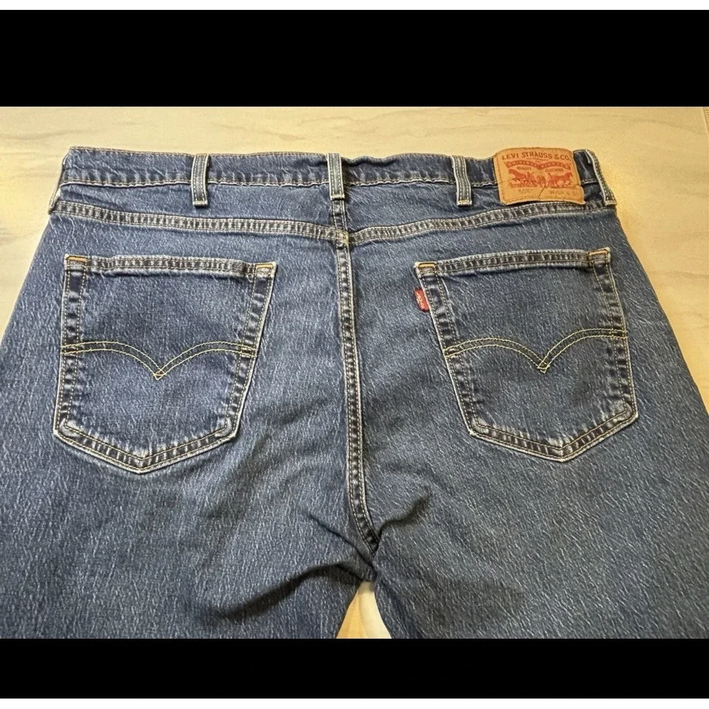 Levi's 559 Relaxed Straight Jeans Men 38X30 Blue‎ Denim Y2K Early 2000s Vietnam